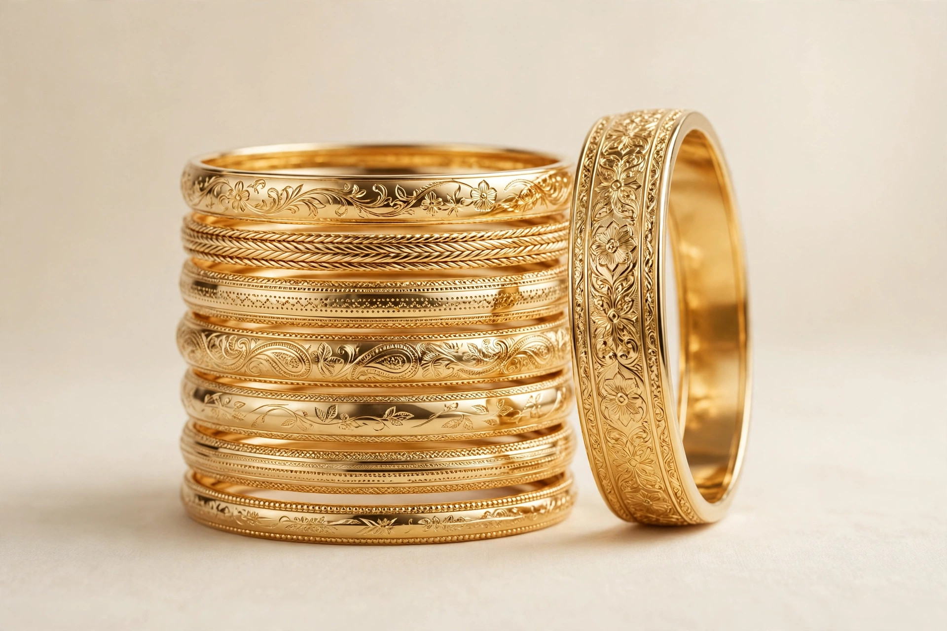 Bangles & Karas collection by Hira Jewellers
